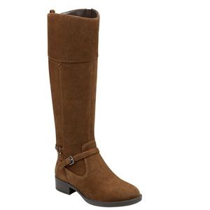 Easy spirit Leigh medium brown boots suede